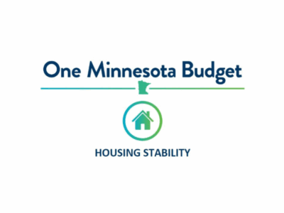 One Minnesota Budget - Housing Stability graphic