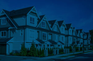 Photo of a multistory affordable housing unit.
