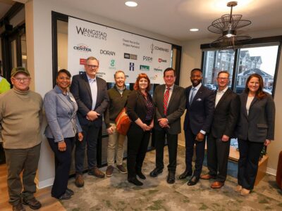 Wangstad Commons ribbon cutting