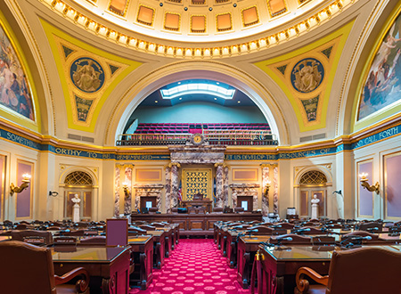Minnesota State Senate building interior