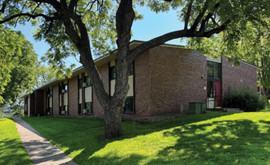 Outside of Maple Hills apartment building