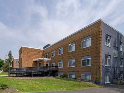 Exterior of Nicollet Avenue Apartments in Minneapolis