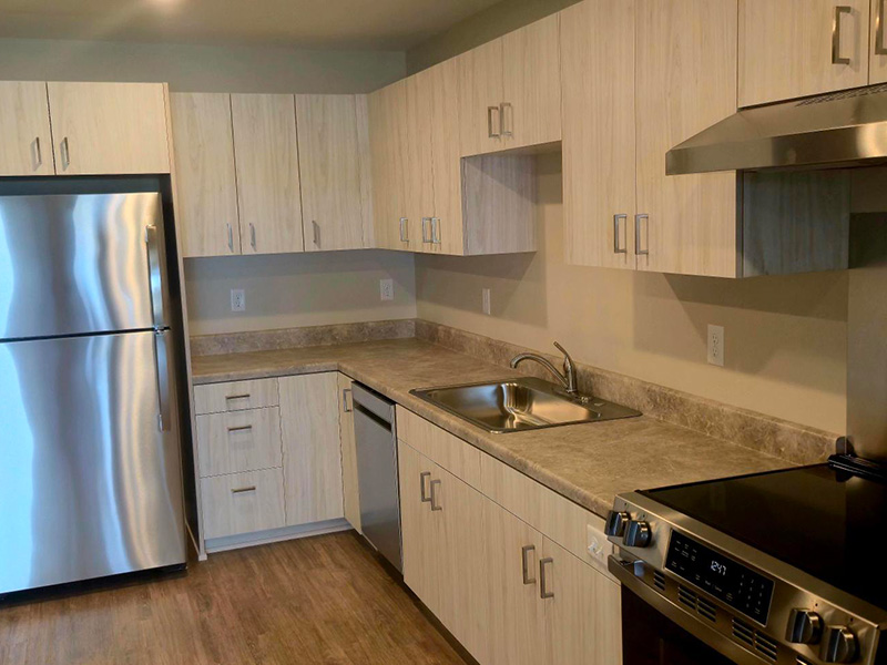 Kitchen space in The Williams