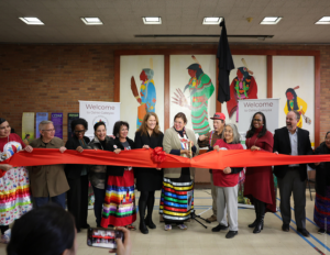 Ribbon cutting and MIWRC